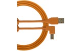 UDG Ultimate Cable USB 2.0 USB A >> USB B - Acodado 1 metro - Naranja